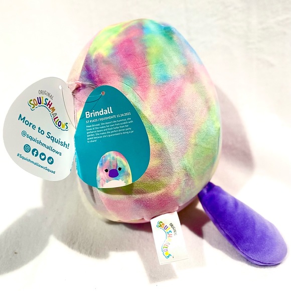 NWT Brindall 7.5” Platypus Official Squishmallow - Picture 6 of 6
